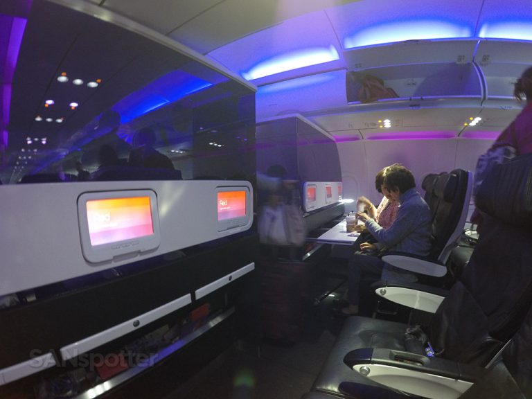 virgin america main cabin select