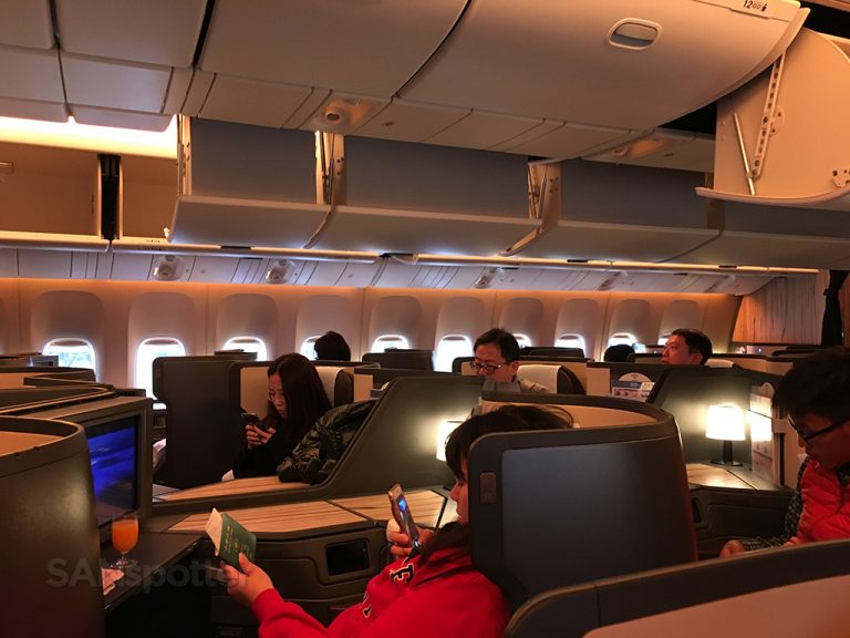 air china 777 300er business class