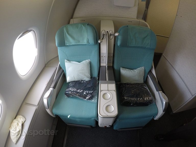 Korean Air A380 business class seats