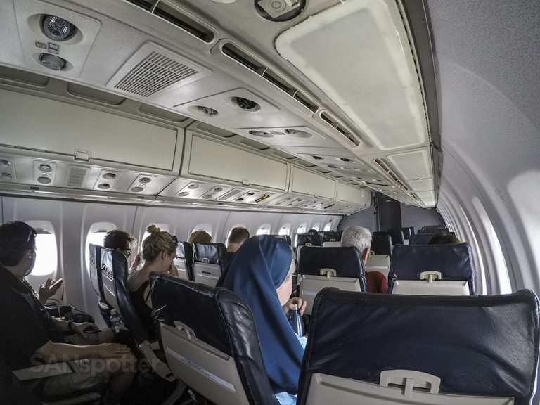 island air ATR 72 cabin pic wide angle