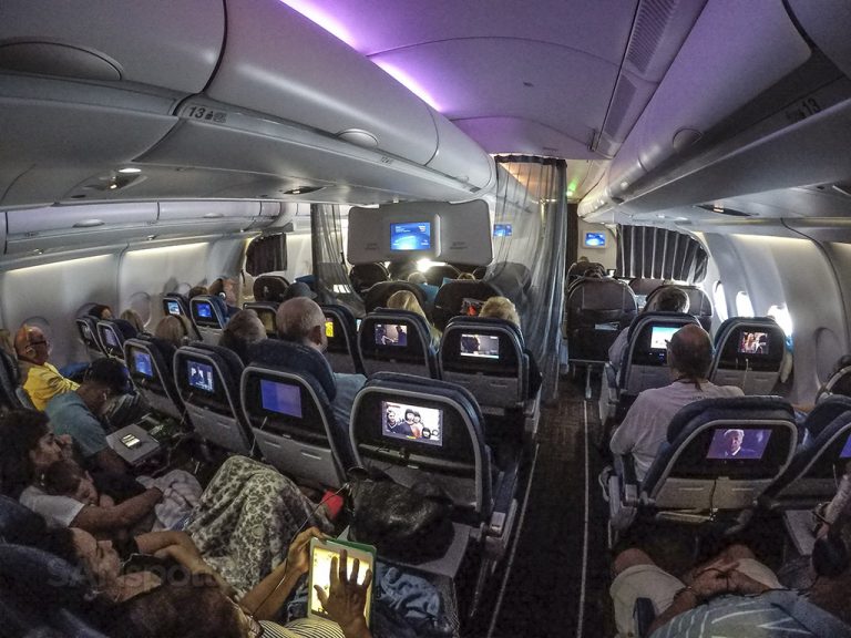 Hawaiian Airlines A330 Premium Economy cabin