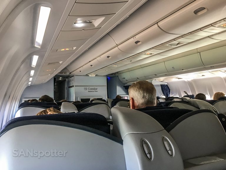 Condor 767-300 business class San Diego to Frankfurt – SANspotter