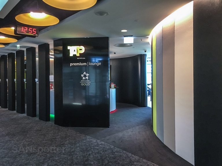 TAP premium lounge main entrance