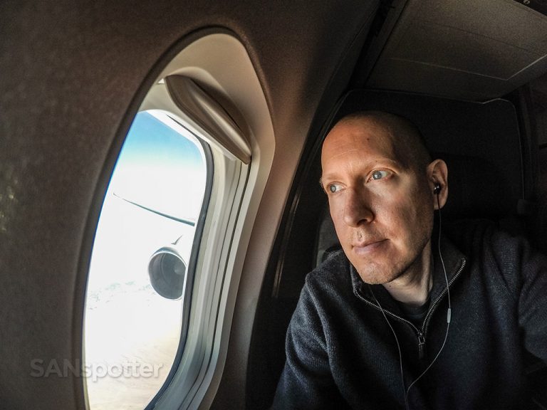 SANspotter selfie American Airlines