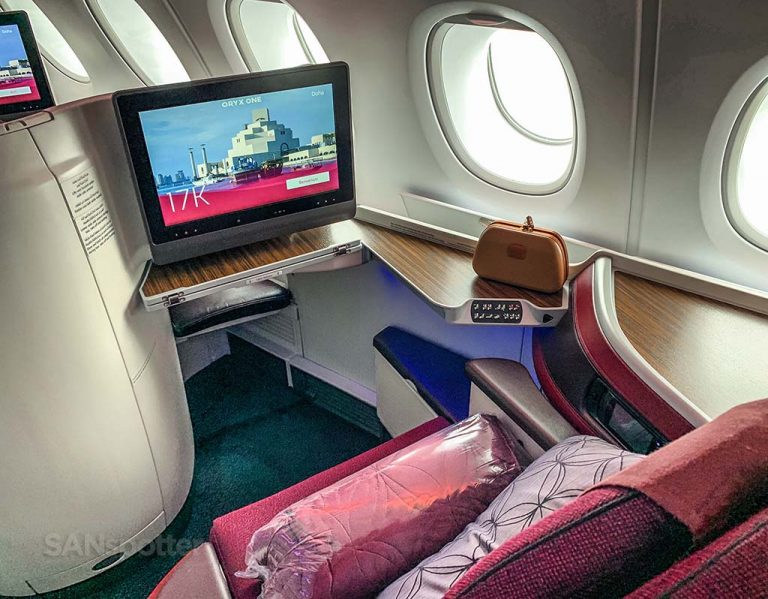 Qatar Airways Review business class