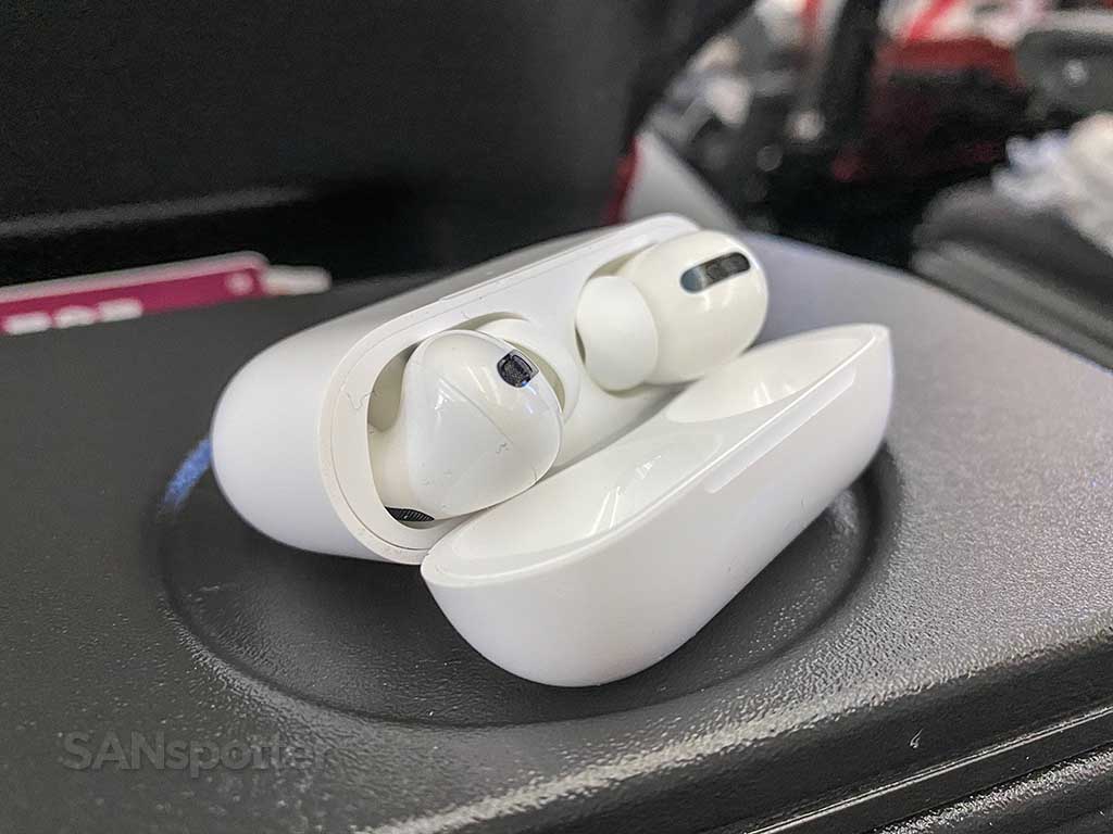 I tried this genius gadget to hear airplane movies with my AirPods