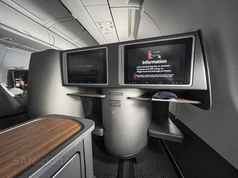 American Airlines Flagship Business Class