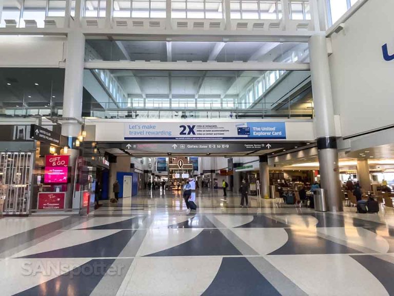 Houston airport interior