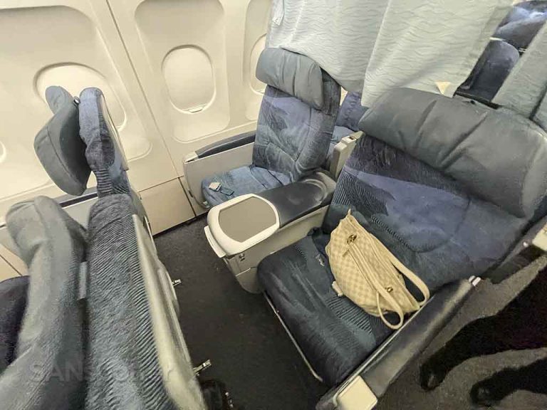 Air Canada A320 business class seats