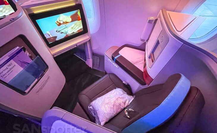 Hawaiian Airlines 787-9 first class is basically our best option to and from the Islands