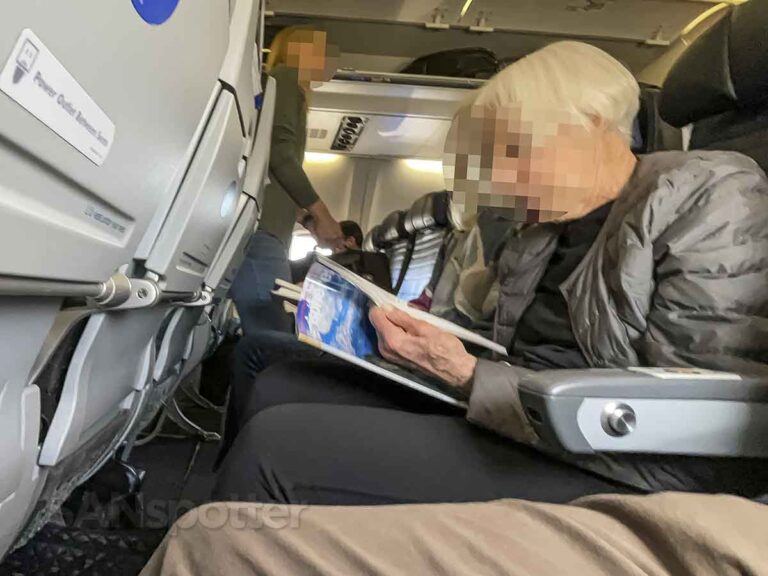 United 737-800 Economy Plus row 10 passengers