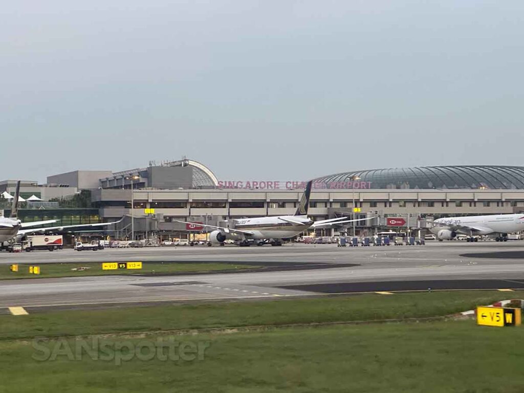 Changi Airport terminal Singapore