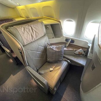 Singapore Airlines 777-300ER business class hits a little different