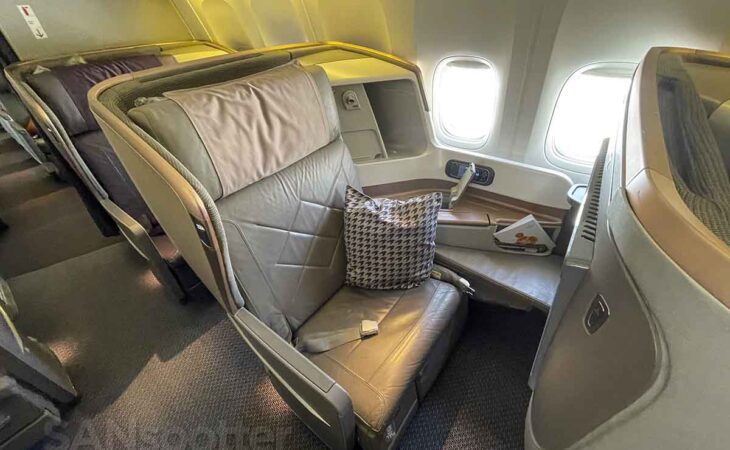 Singapore Airlines 777-300ER business class hits a little different