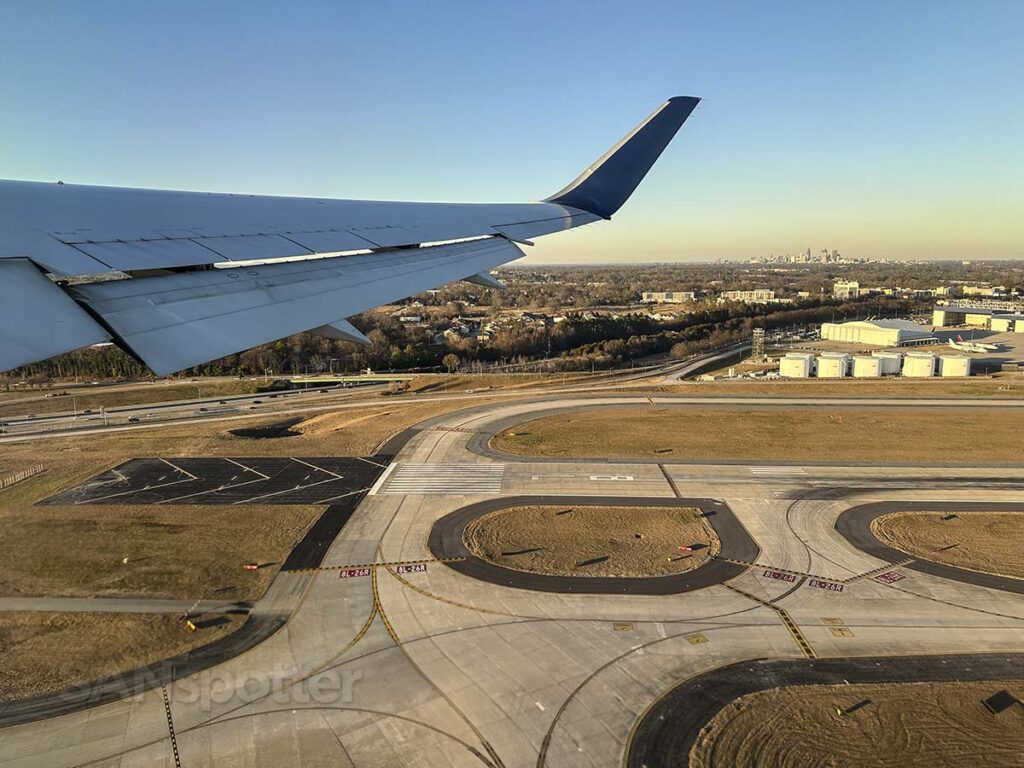 Delta 767-300 departing runway 26L ATL