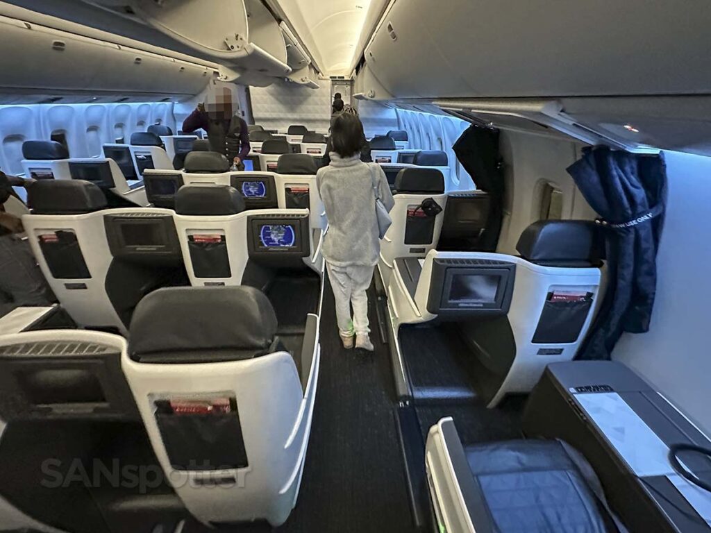 Walking through the Delta One cabin